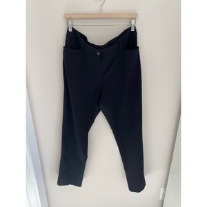 Eileen Fisher stretch ponte‎ slim straight leg pant size large